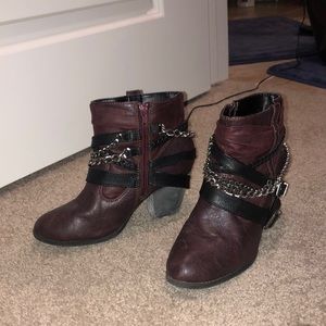 Worn very few times. Love them but do not wear them enough.